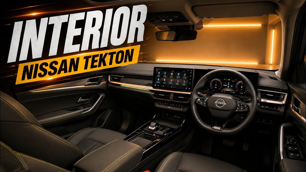 Nissan Tekton Interior 😍 Creta Killer Gets Panoramic Sunroof & ADAS!
