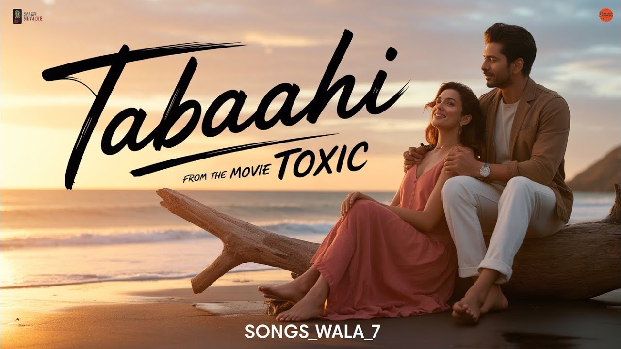 Tabaahi Song | From The Movie Toxic | Rocking star Yash | kiara advaani | High voice energetic song 