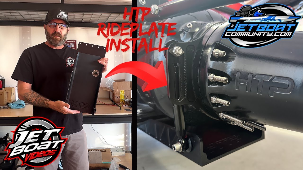 HTP Rideplate Install for my Jet Boat