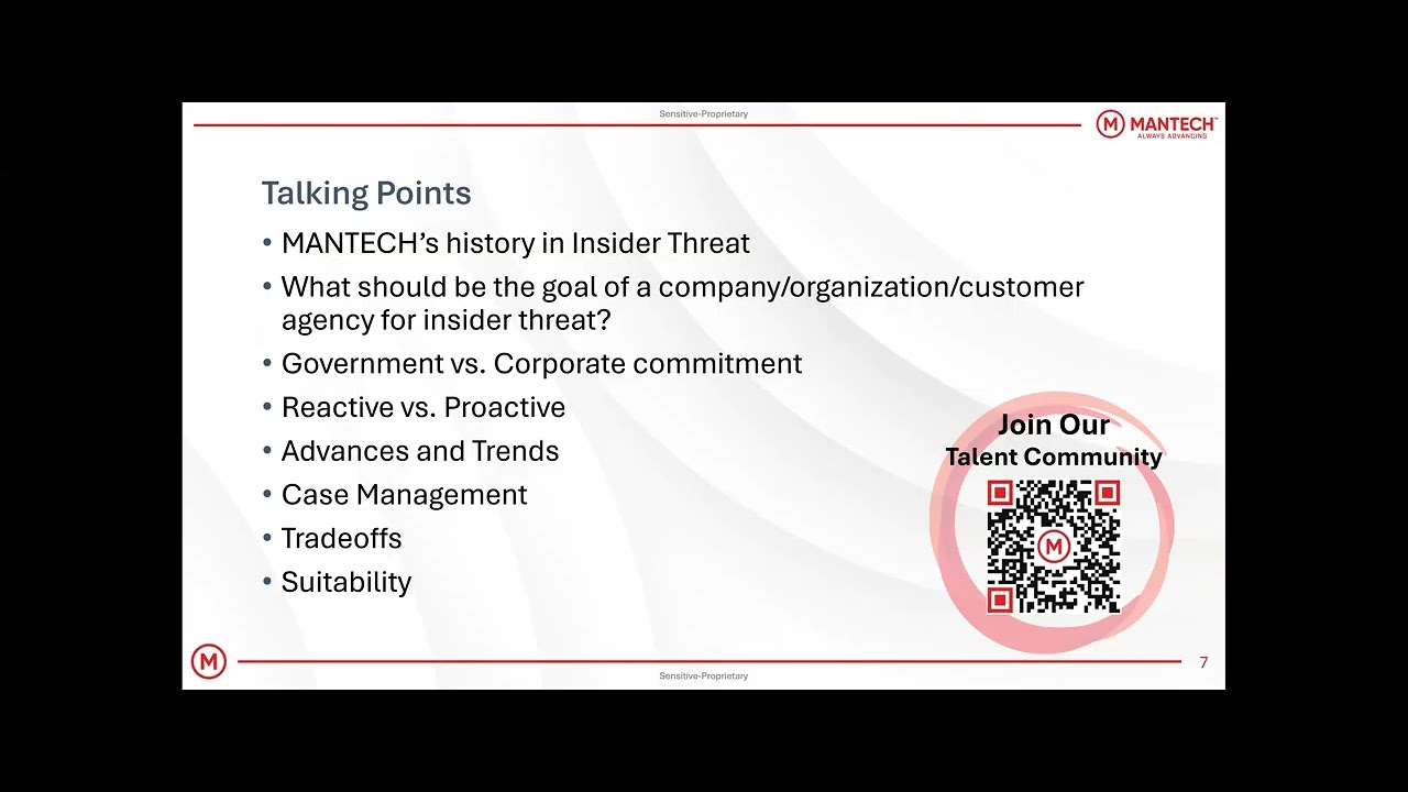 MANTECH в действии: кибермиссии, внутренняя угроза и карьерный путь