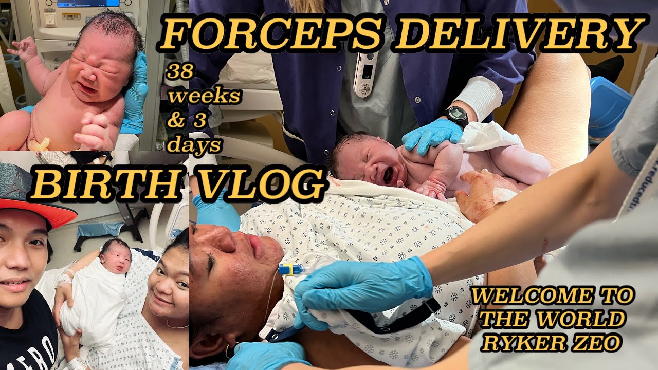 BIRTH VLOG 🇨🇦 | SURGICAL FORCEPS DELIVERY | LABOR AND DELIVERY OF OUR FIRST BABY BOY | 38 WEEKS