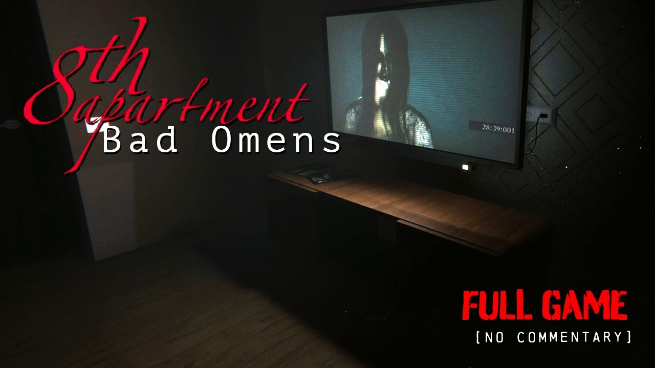 Bad Omens: 8th Apartment - All Endings| Psychological Horror | Full Game Walkthrough | No Commentary