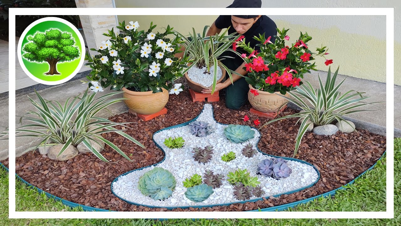 💚 DIY - DECORAÇÃO DE JARDIM 19 / CAMA DE SUCULENTAS