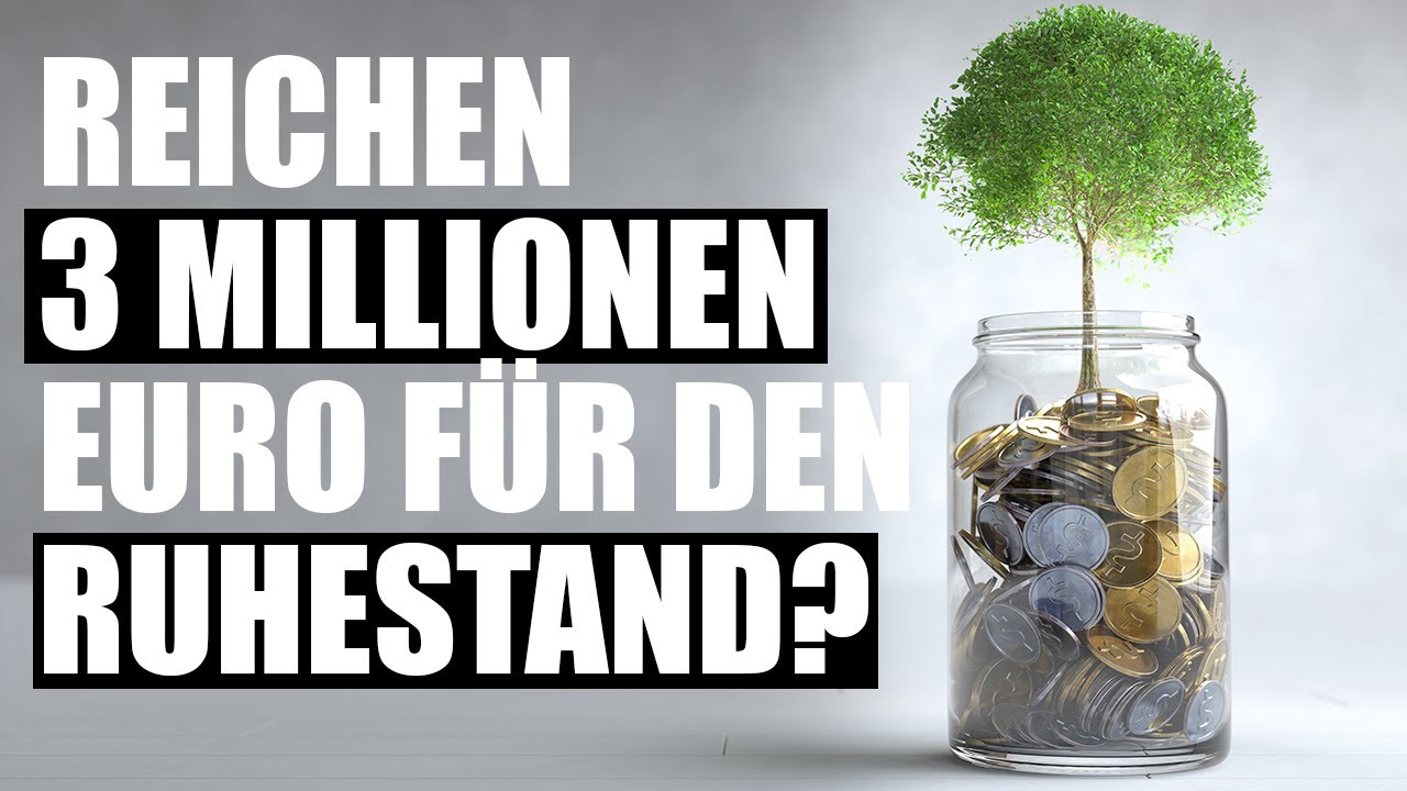 3 Millionen Vermögen - so viel Rente kannst du dir auszahlen!