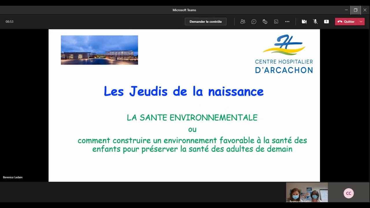 Visioconf&eacute;rence du 25 f&eacute;vrier 2021: Sant&eacute; environnementale