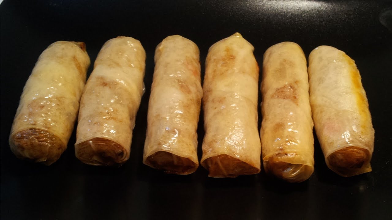 Baked Spring Rolls
