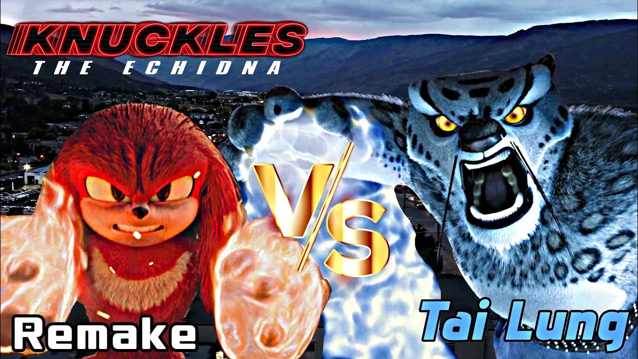 Knuckles Vs. Tai Lung (Remake)