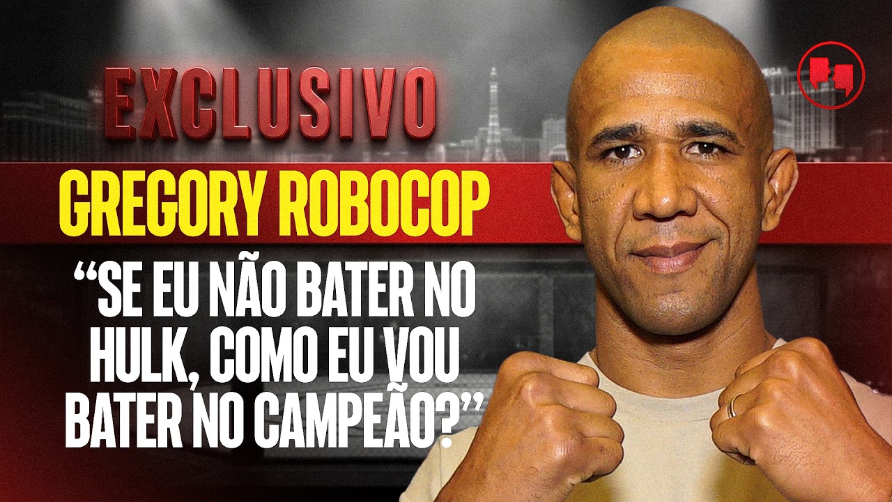 GREGORY ROBOCOP PROMETE VENCER A 1ª REVANCHE NO UFC