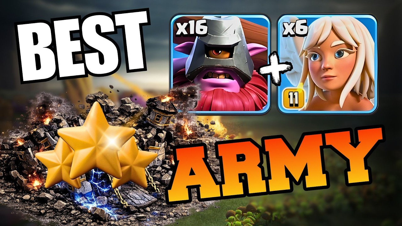 Unstoppable Thrower Healer Attack | Easy 3 Stars | Clash Of Clans