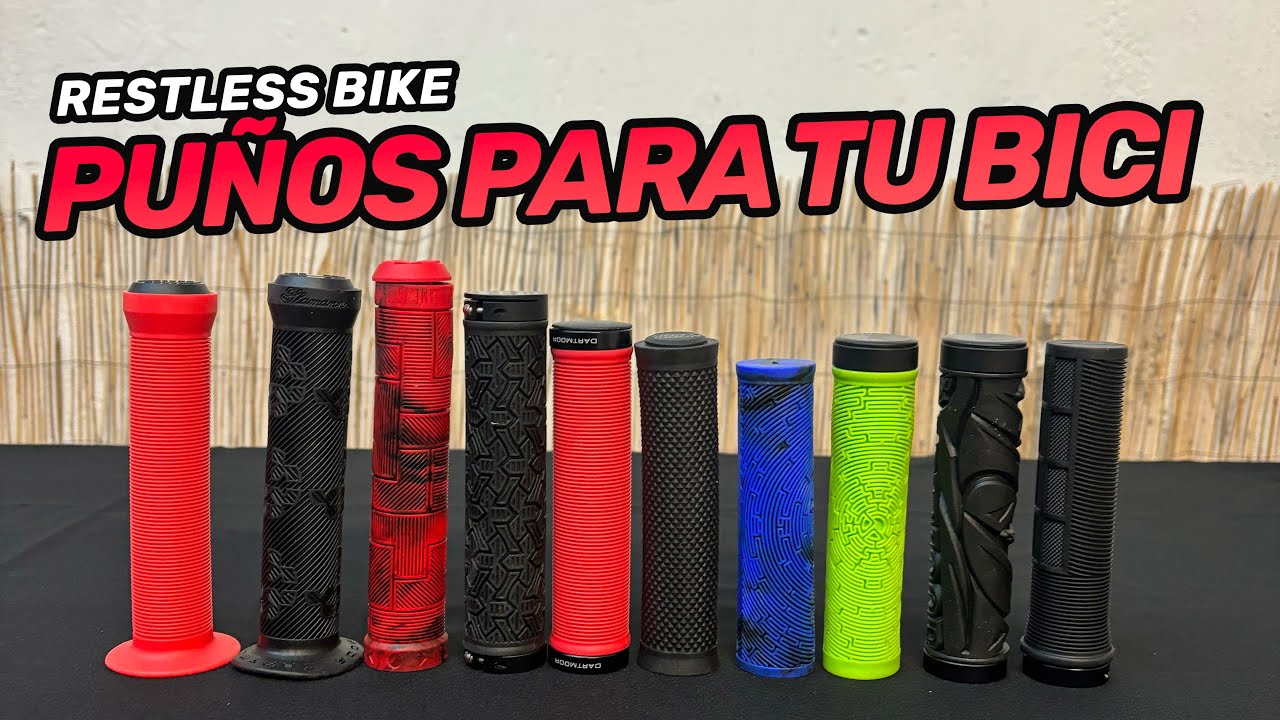 Puños de bicicleta para MTB, XC, Enduro, Descenso, Dirt Jump y BMX
