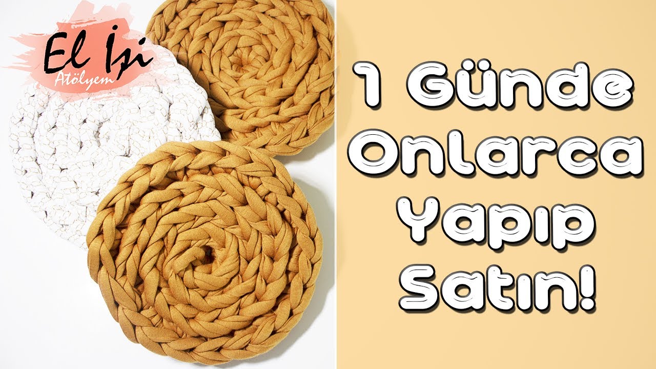 Penye İpten Örgülü Nihale Yapımı