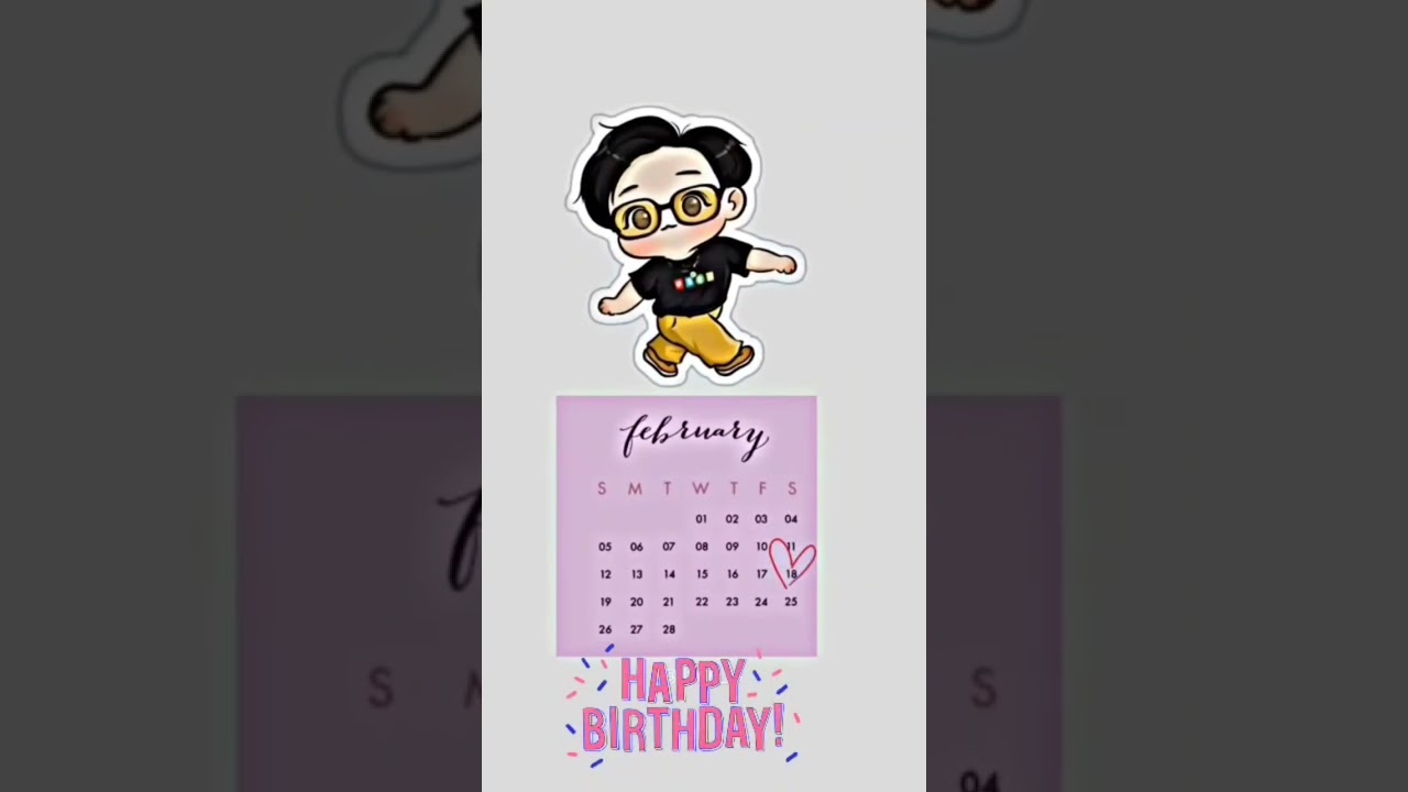 Happy birthday Hobi