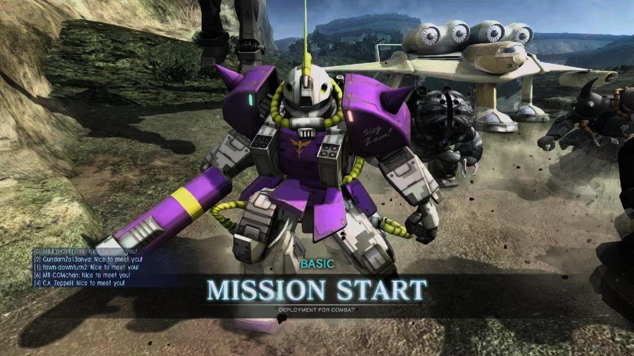 GBO2 - Spam, Spam, Spam, Missile Spam. Zaku Marine gameplay.