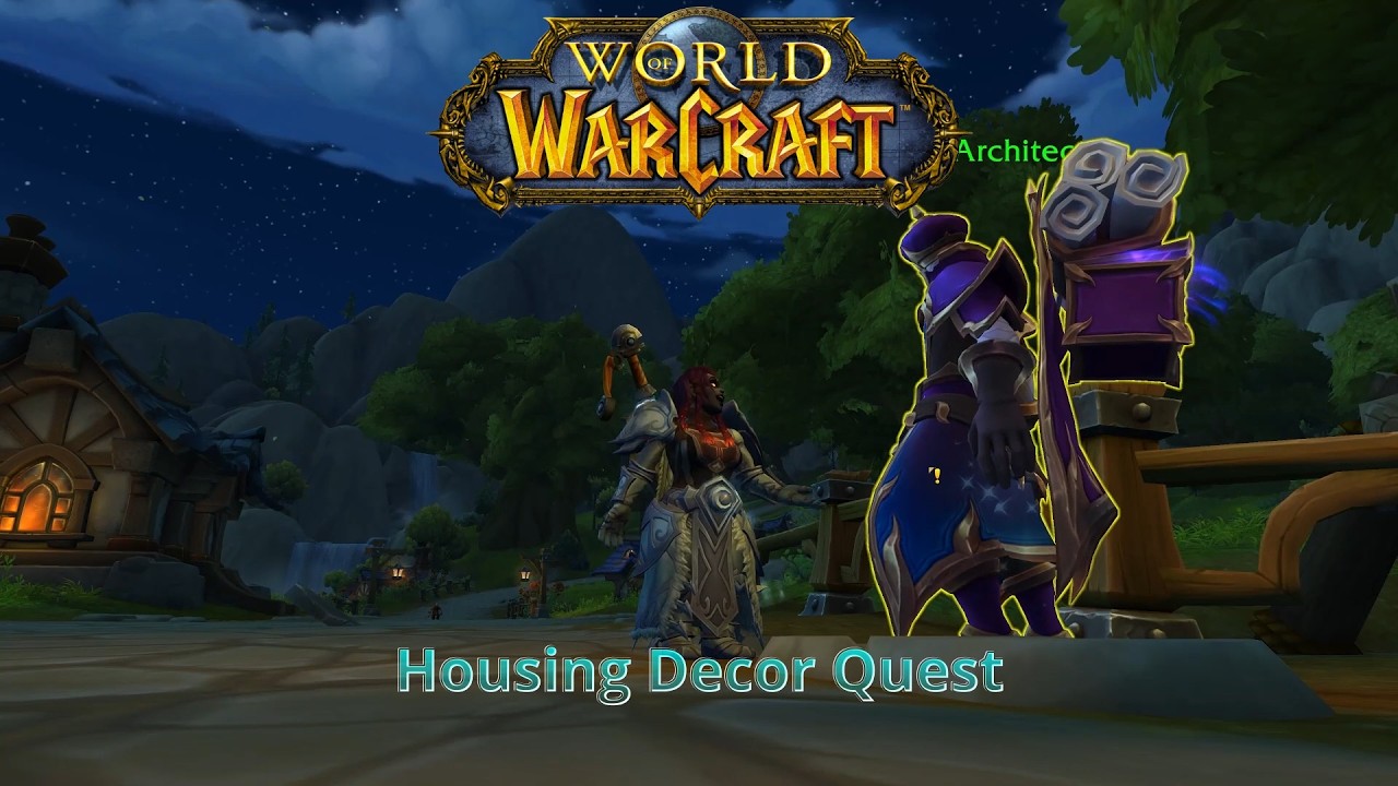 Ежедневное задание на украшение для Альянса в Warcraft: Каменный Страж менее чем за 1 минуту #wor...