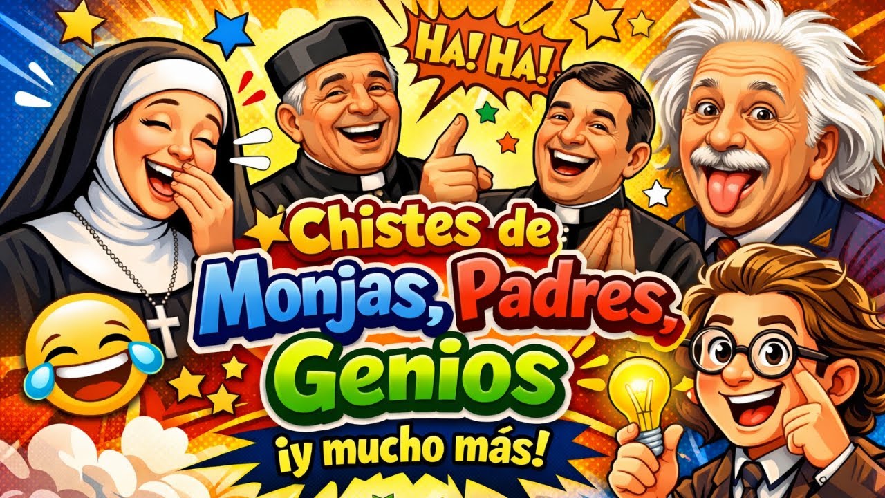 Chistes de Monjas, Padres, Genios y mucho mas!