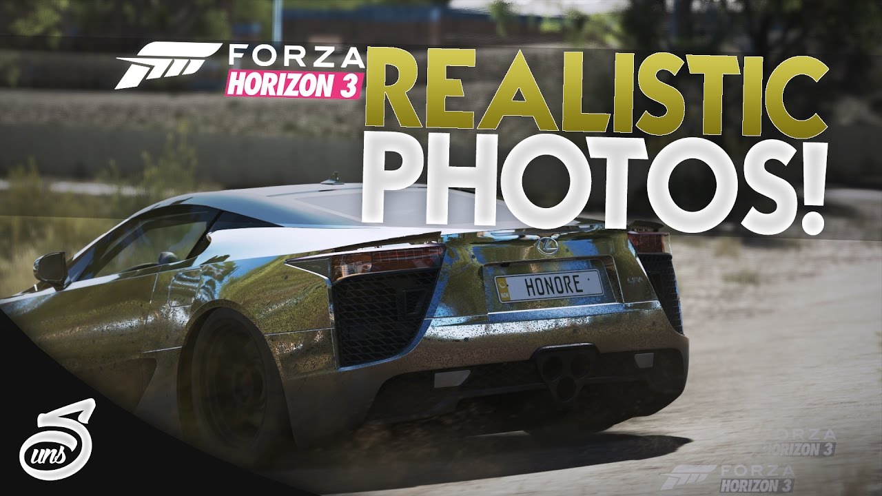 How To Take REALISTIC PHOTOS in Forza Horizon 4!