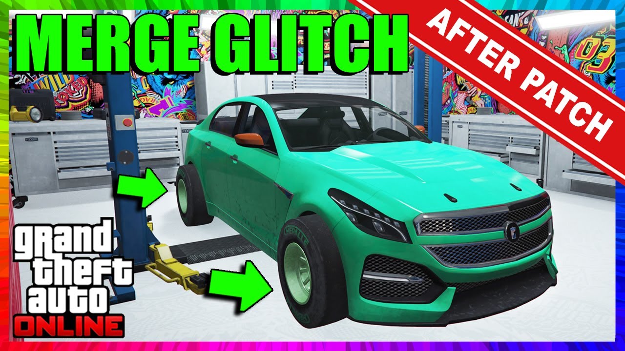 Car to Car Merge Glitch *Make F1 Tires On your Cars* | GTA 5 Online