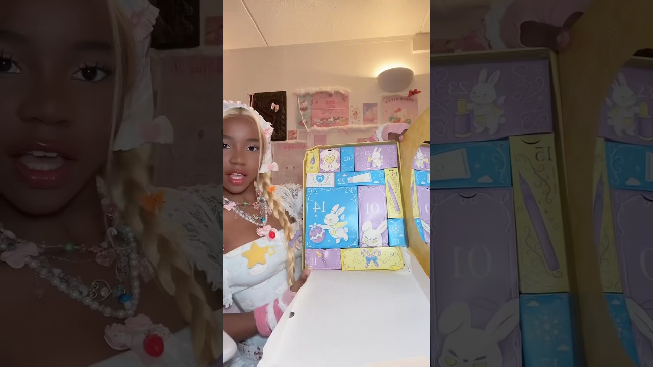 Let&rsquo;s unbox @yesstyle  2025 Advent calendar🪄🐰🔮 #yesstyleadventcalendar #yesstyle #kbeauty