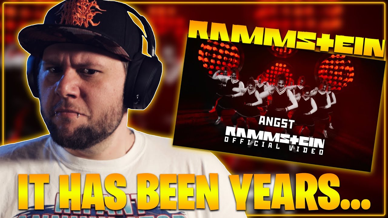 German metalhead checks out Rammstein after years! | Rammstein - Angst (Reaction/Review)