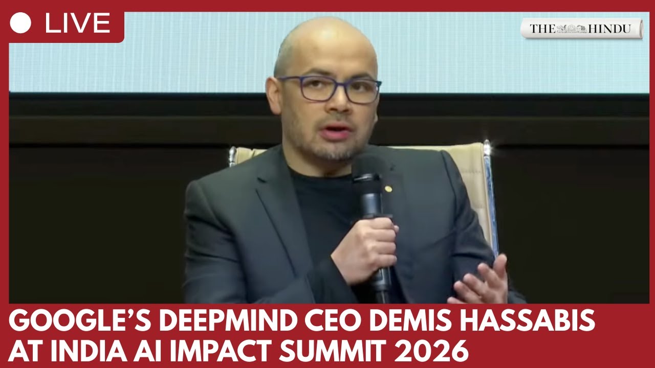Google's Demis Hassabis Speaks at India AI Impact Summit 2026 in New Delhi