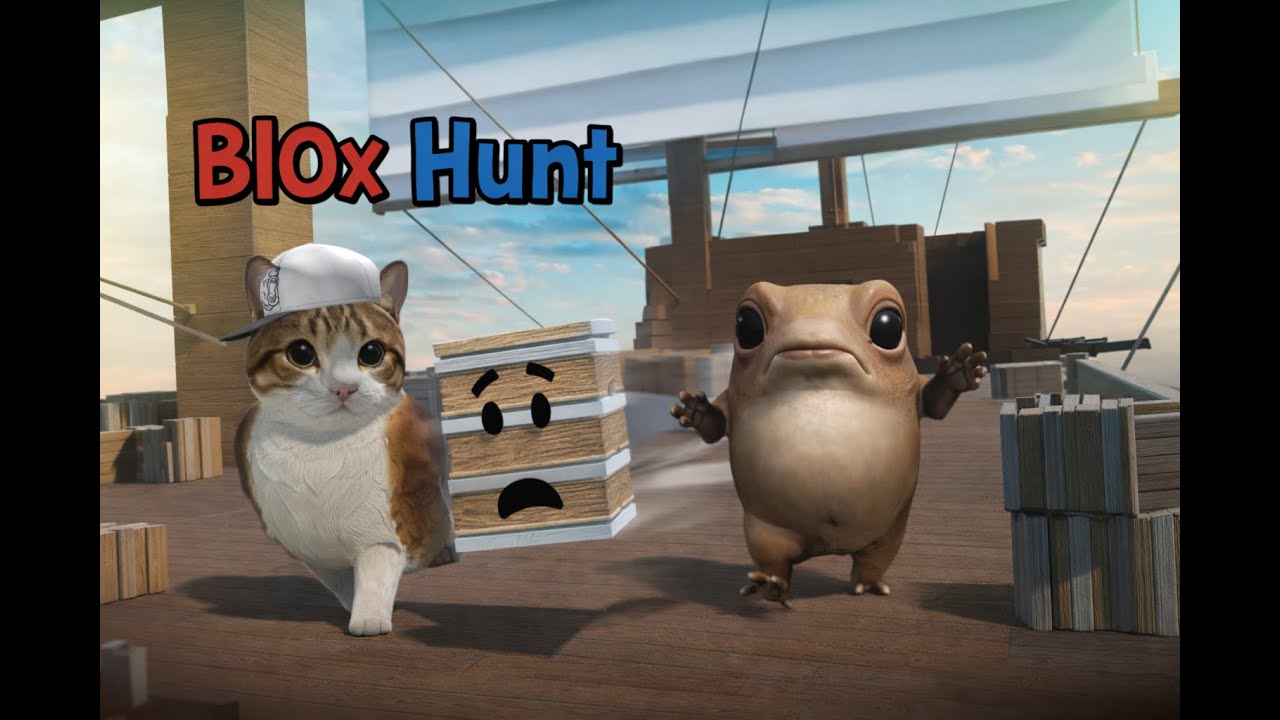 😂Las MEJORES escondidas en Blox Hunt | Tarde de RISAS | Nubsitas Roblox D&M
