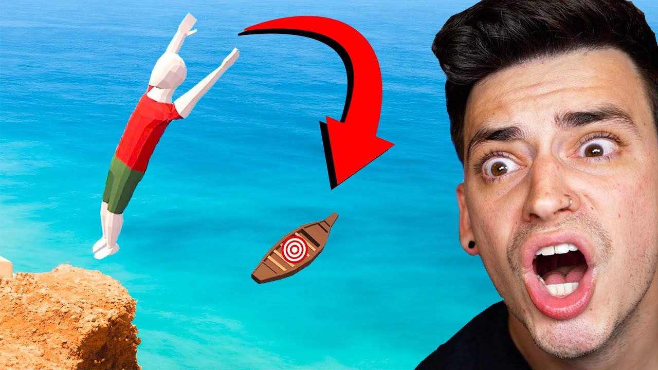 I Backflipped OFF A GIANT CLIFF in Crazy Flips 3D!