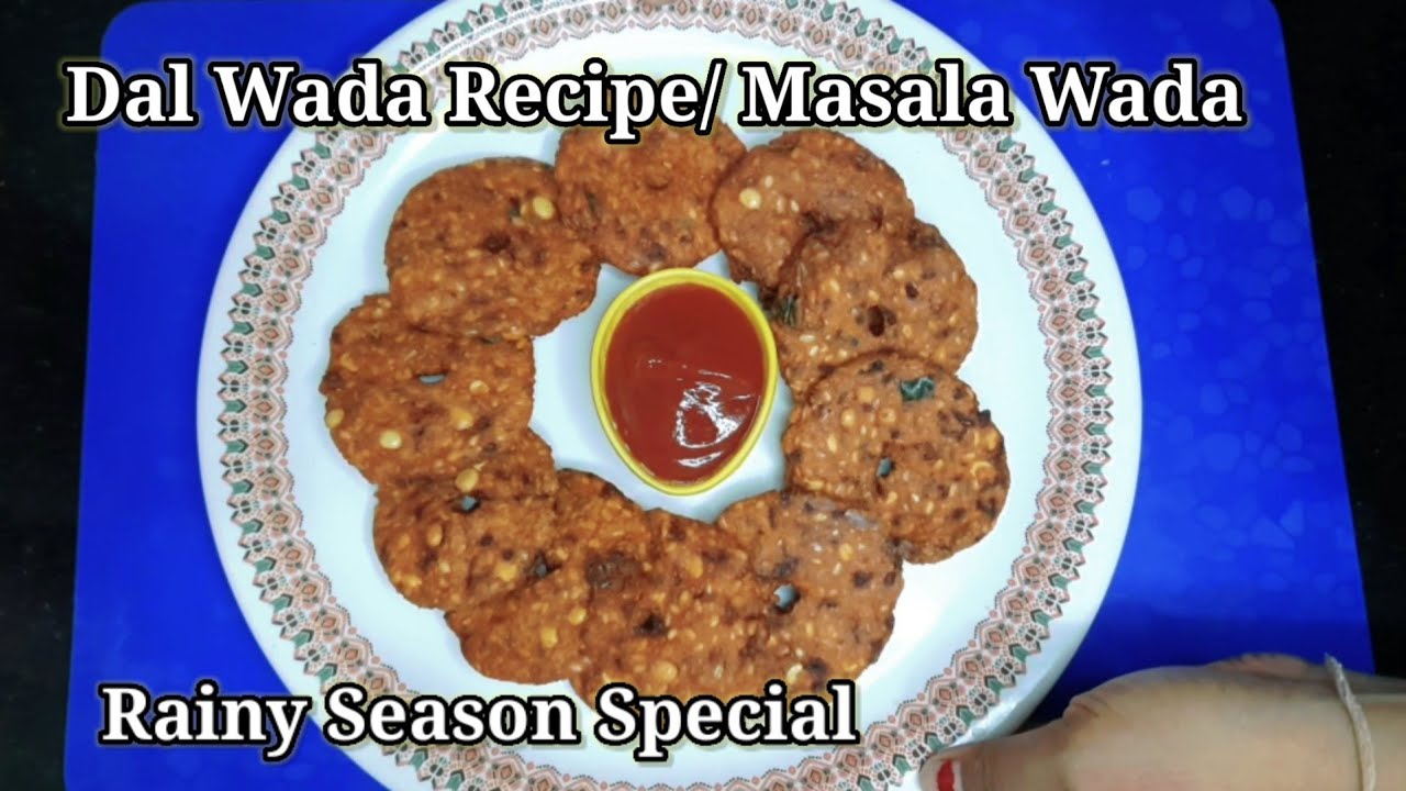 Dal Wada Recipe| Moong Chana Dal wada | Masala wada #wadarecipe #dalwadarecipe #masalawada