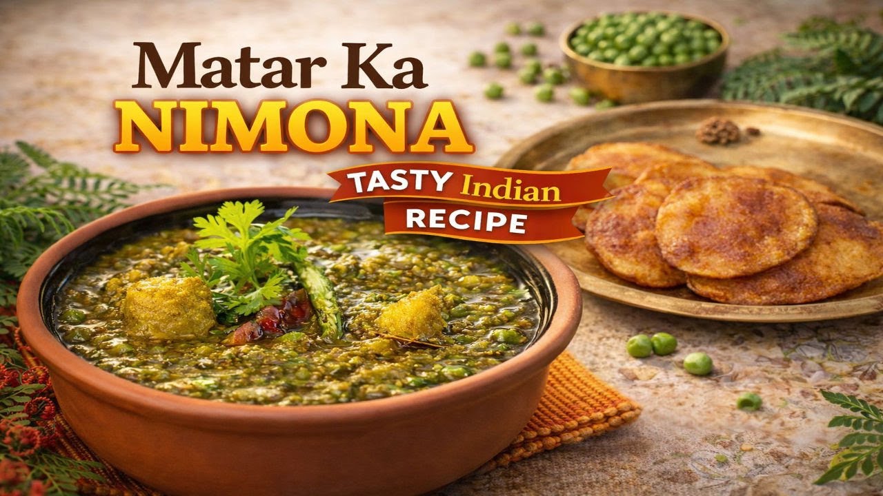 Maa Ke Haath Ka Matar Ka Nimona 🤤 | Desi UP Style Recipe ❤️