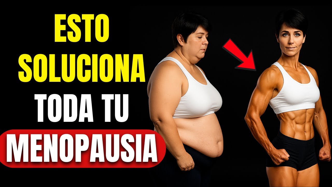 HAZ estos 6 ejercicios y TRANSFORMA tu cuerpo en la MENOPAUSIA.