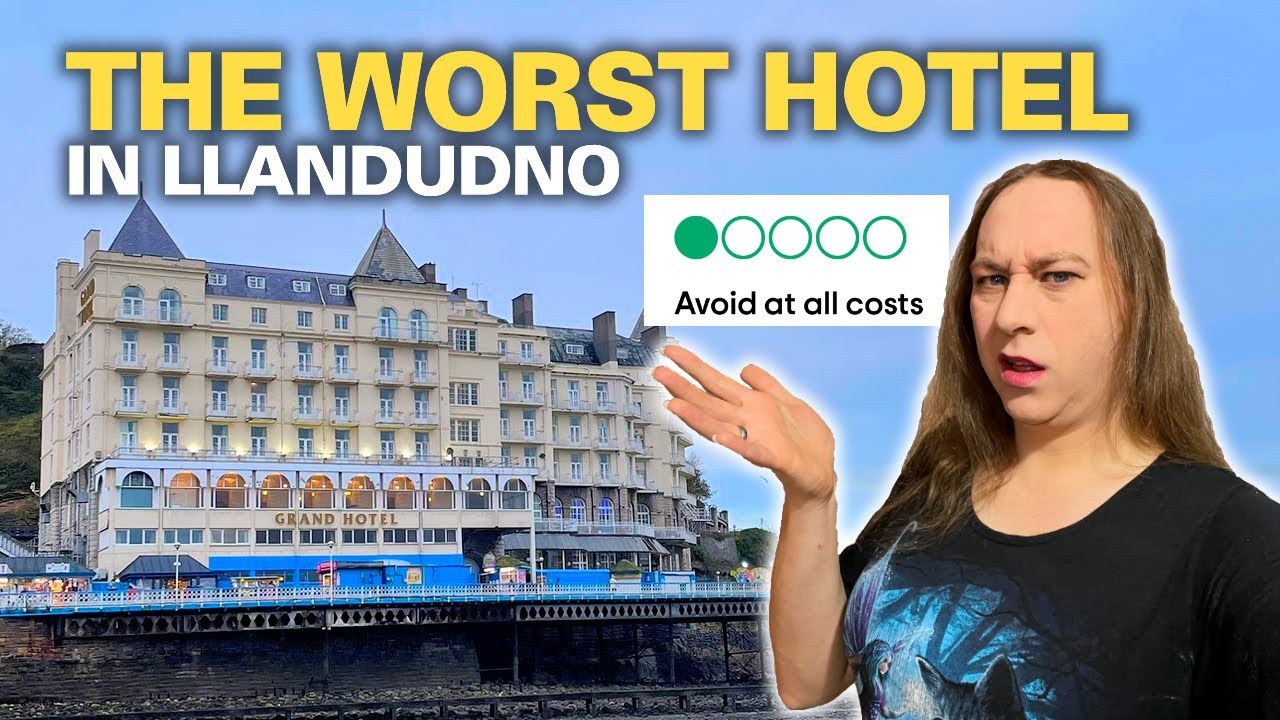 I Stayed At The WORST RATED Hotel in Llandudno