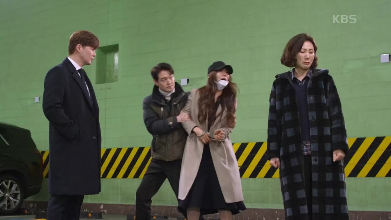 김은수의 도움으로 결국 체포된 이채영! ＂태풍아... 내가 미안하다!＂  [비밀의 남자] | KBS 210209 방송