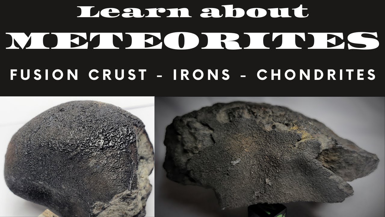 Meteorite Hangout: Learn about Meteorites, Fusion Crust, Saving an Iron 6-9-2021 Education Science