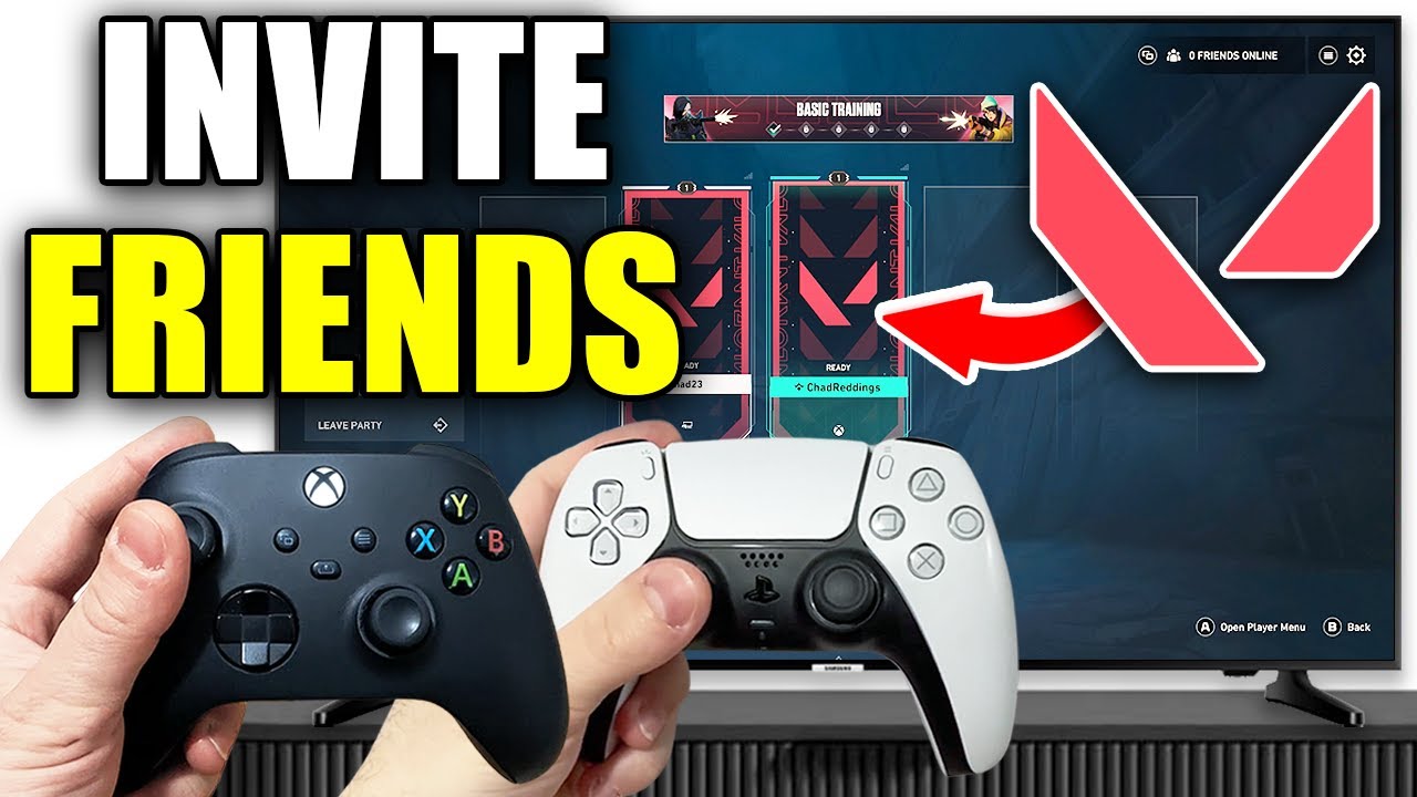 How To Invite & Play With Friends In Valorant On PS5 & Xbox Series X/S - Easy Guide