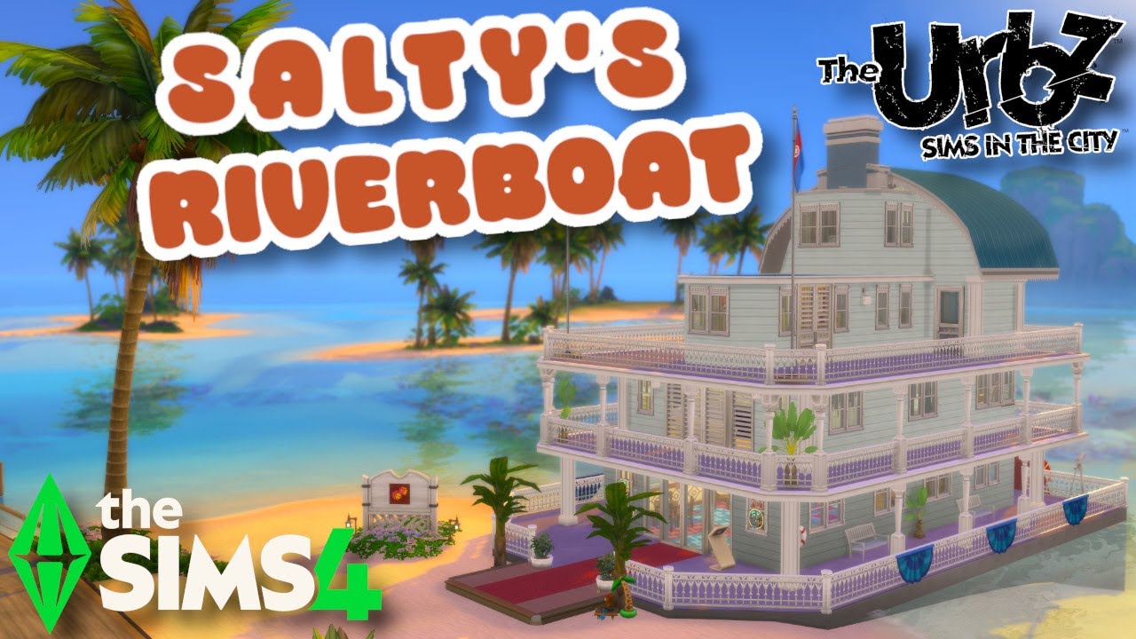 I recreated the Urbz DS Salty's Riverboat in The Sims 4! (+ Casino Business) | The Sims 4