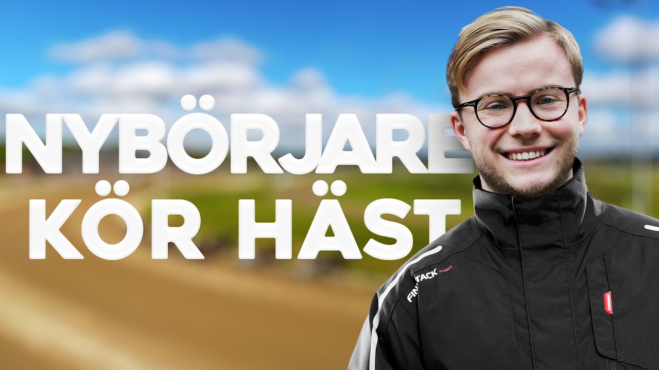 Travcash testar trav och kör häst med Markus Pihlström!