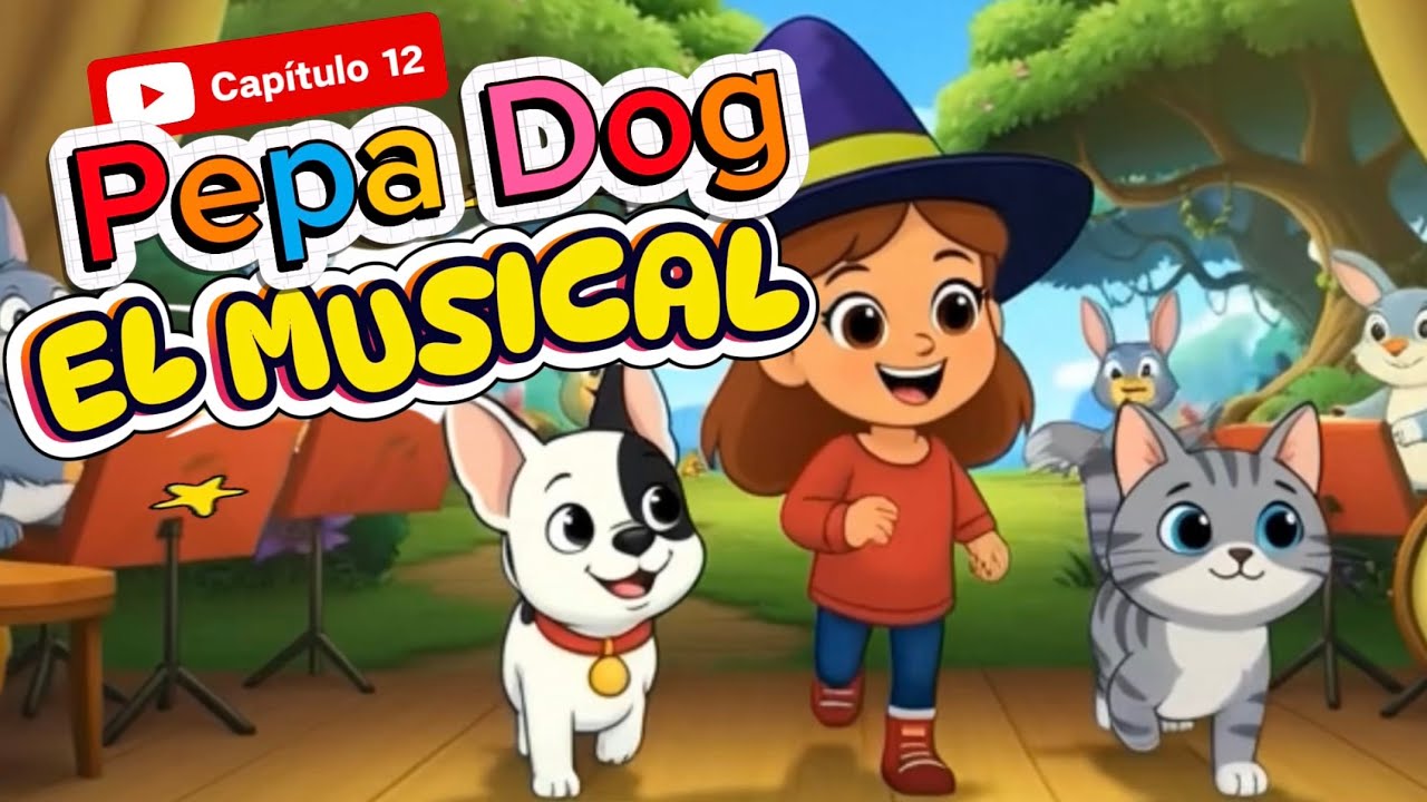 🌈🎵 Pepa Dog ➕ El Gran Musical | Canciones Educativas en Español 🐶✨BSO Primera Temporada 