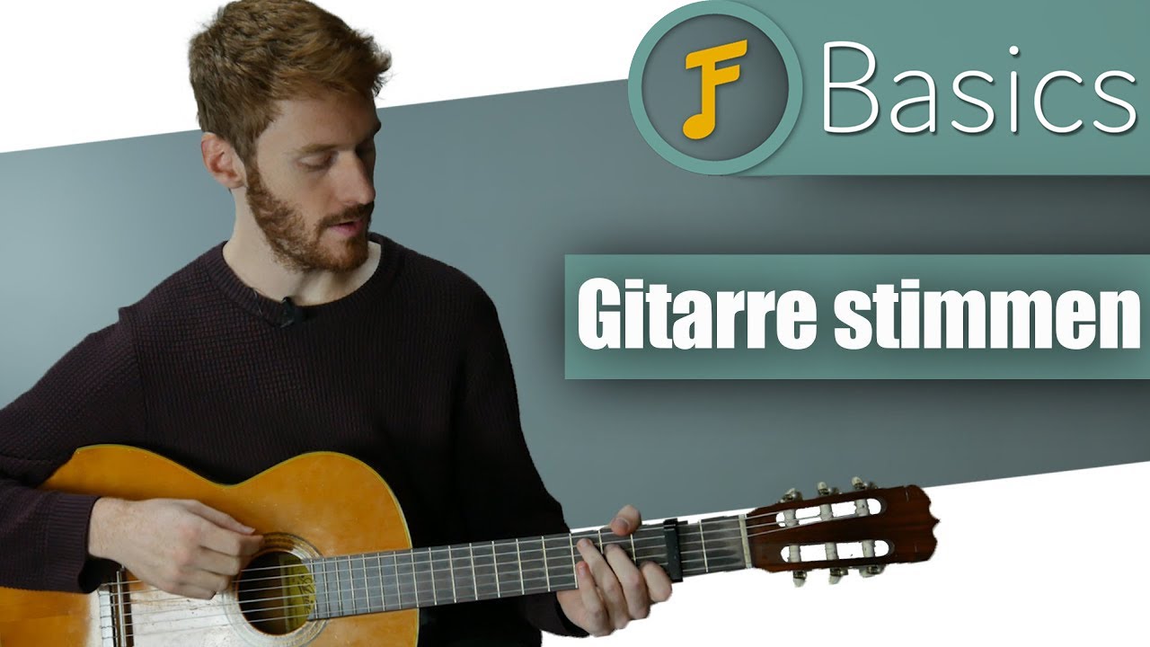 Gitarre stimmen | Basics | Tutorial | Deutsch | Jamflix