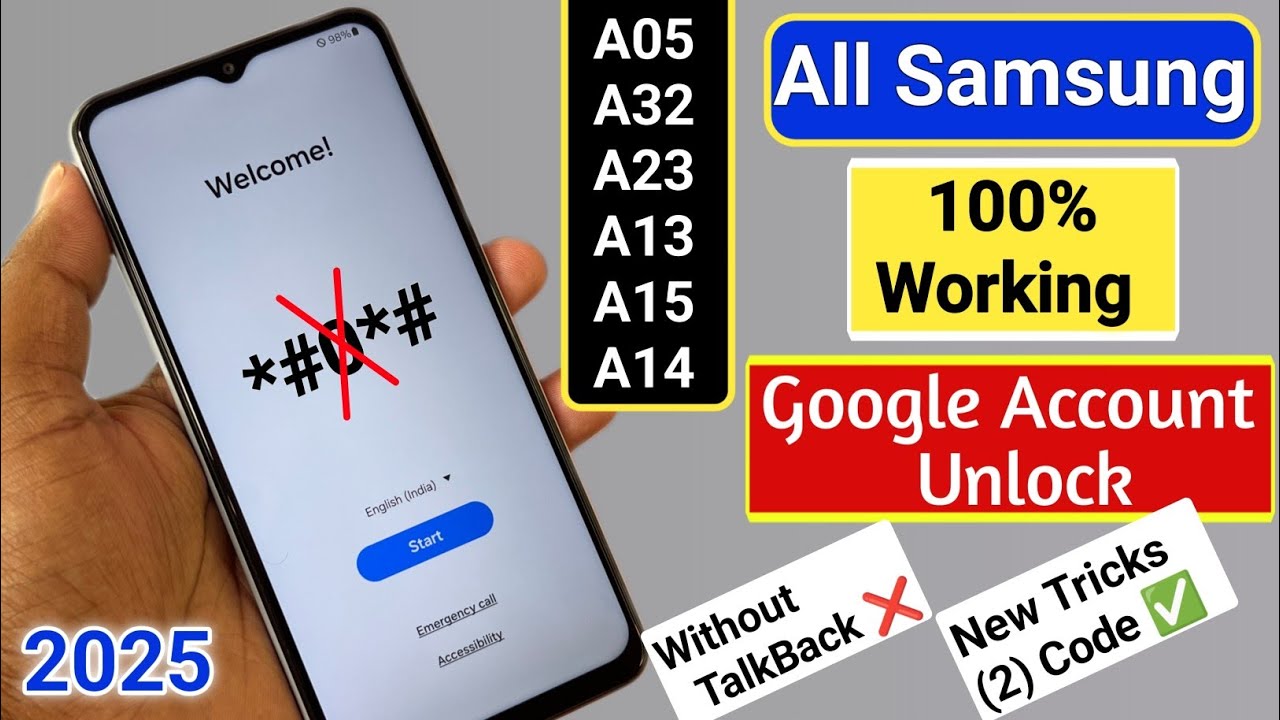 All Samsung FRP Bypass 2025(100% Done) Android 12-13-14 Latest Trick ⭐ Frp Unlock Without Pc 2025