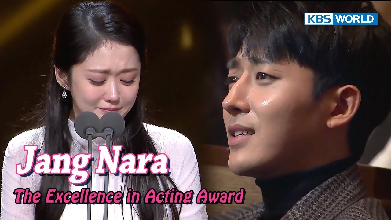 Jang Nara wins Excellence Award, 
