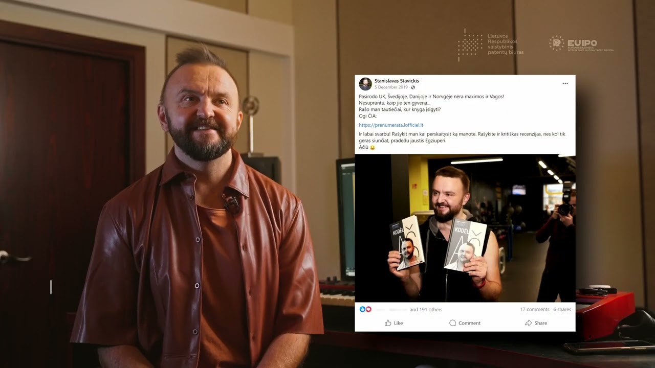 #RinkisKasTikra | Intelektinė nuosavybė &ndash; sudėtingo kūrybinio darbo rezultatas