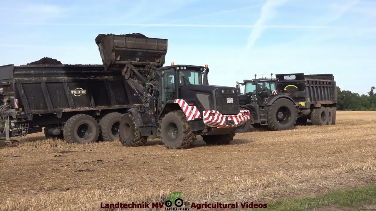 Fendt - Tebbe - Hawe - JCB / Dung Streuen - Spreading Muck  TB