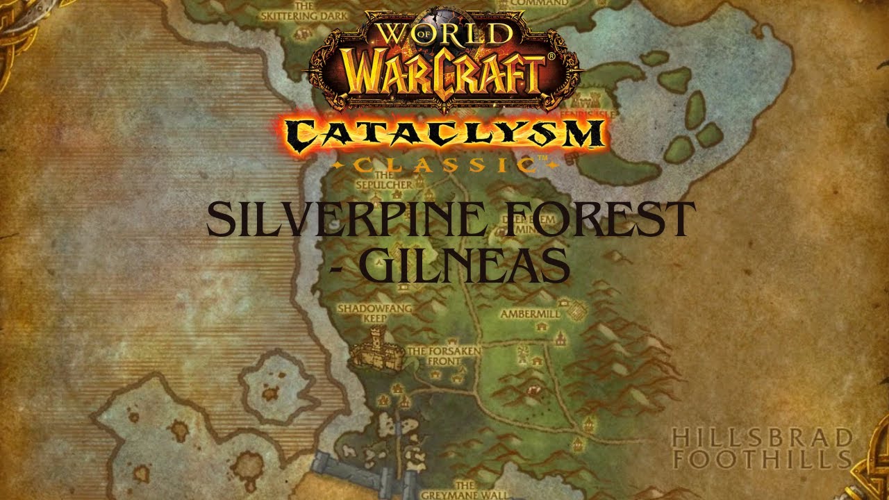 World of Warcraft: Questing in Silverpine Forest and Gilneas Ambience | No Commentary