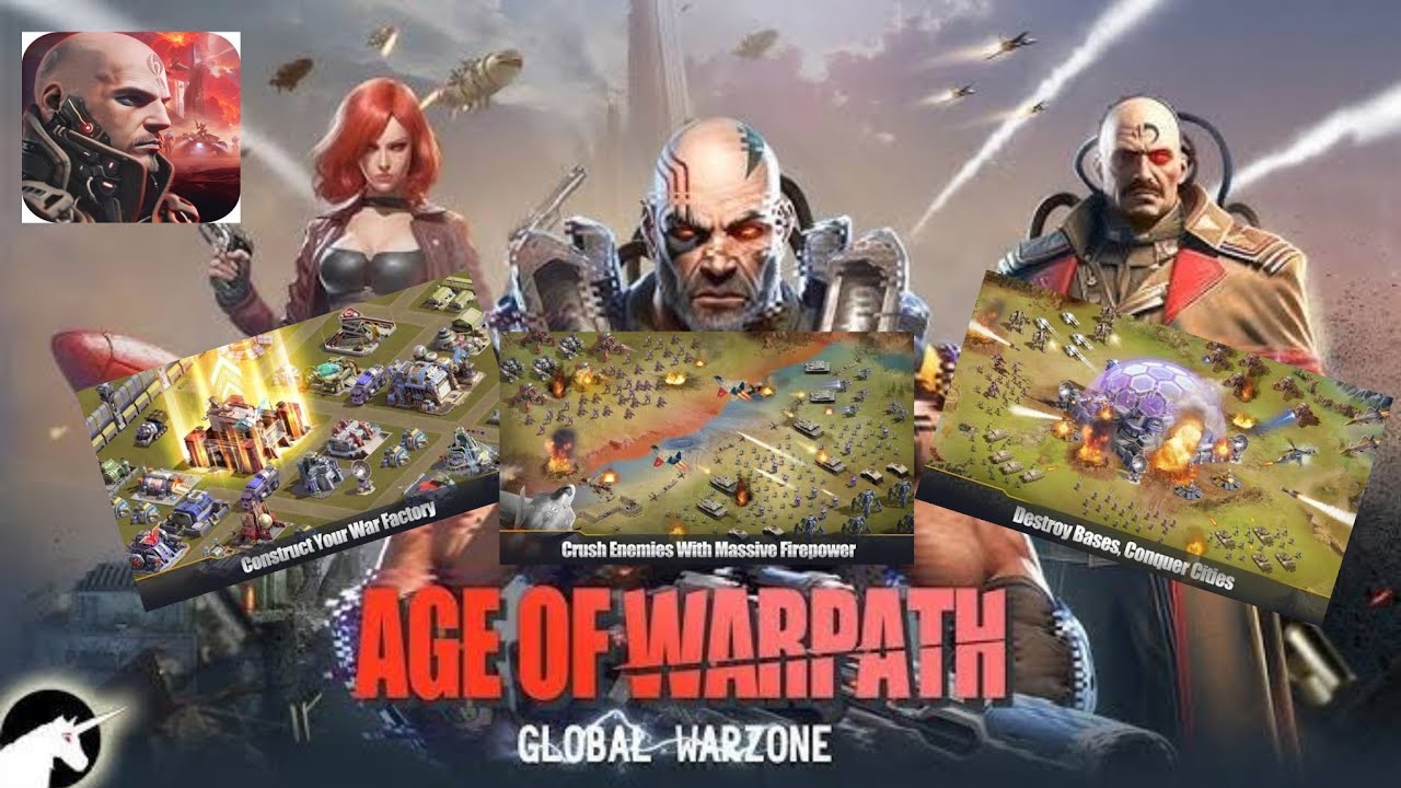 Age of Warpath Global Warzone Gameplay – Real Mobile Game Ads & In-Game Advertising