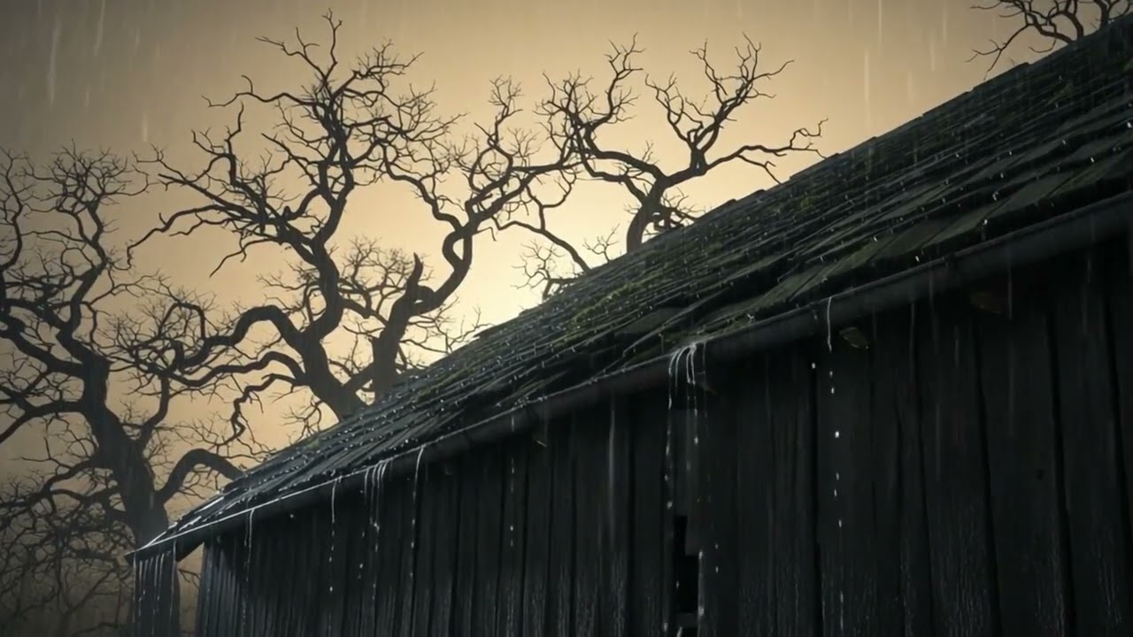 Tranquil Rainfall and Gentle Thunder – Deep Sleep Meditation Sounds