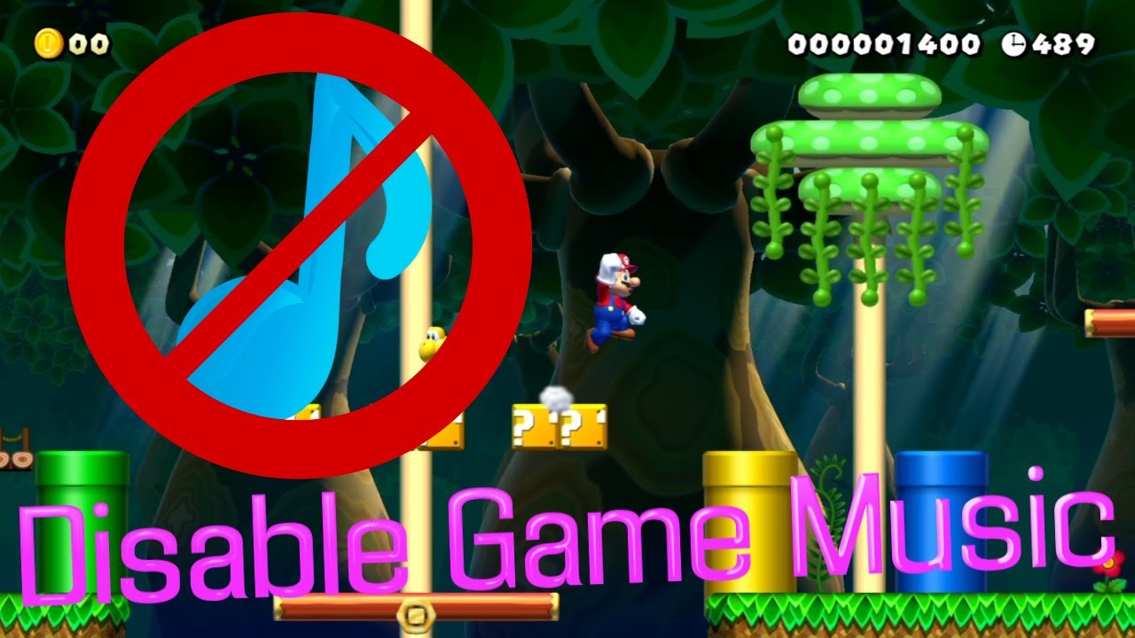 [SMM2] Disable Game Music