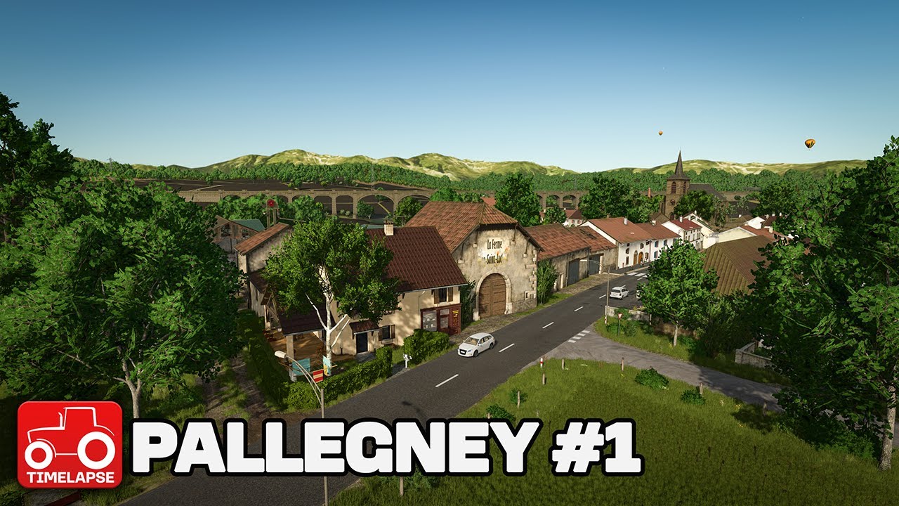 STARTING ON THE NEW FARM! Pallegney FS25 Timelapse Farming Simulator 25 Ep 1