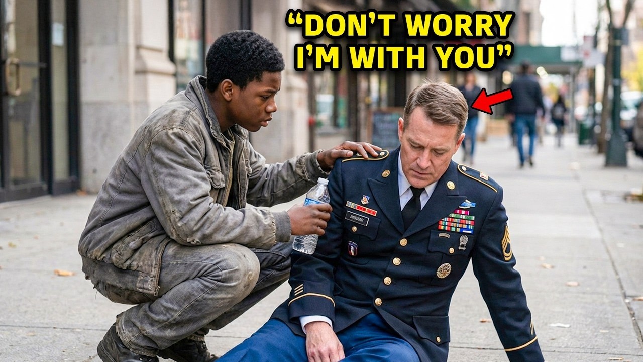 Homeless Black Boy Stopped To Help Unconscious Man — The Next Day, 20 Navy SEALs Arrive at His Tent