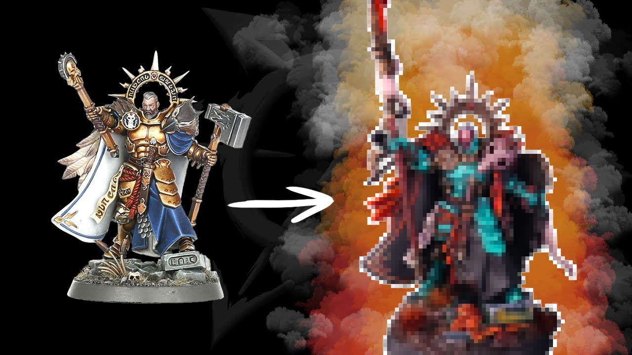BUILDING my own STormcast Eternal Knight Questor