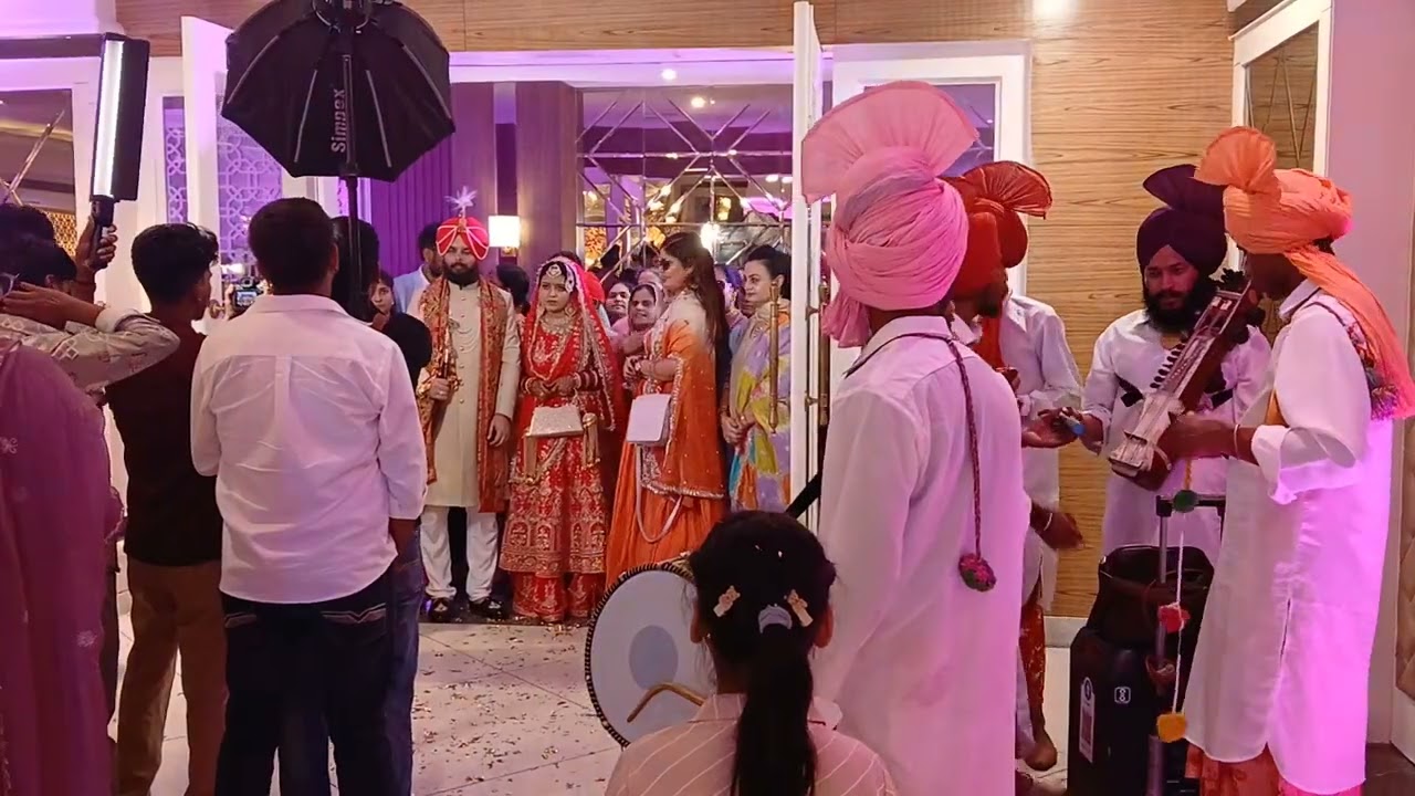 Punjabi wedding Ceremony in Deventure hotel haryana #punjabisong #punjabistatus #bhangra #haryana