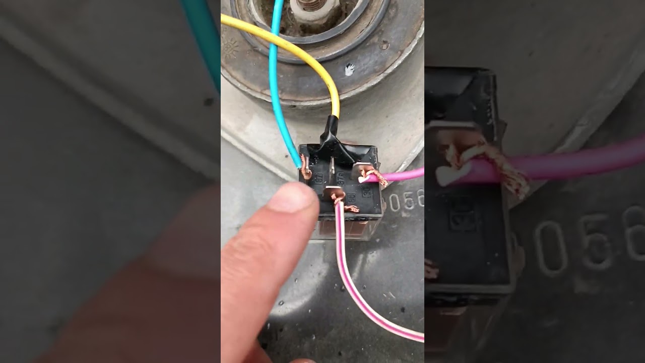 Tofaş Silecek fıskiye motoruna 12v 40A röle bağlama